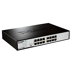 D-Link DGS-1016D/E, No administrado, Bidireccional completo (Full duplex), Montaje en rack D-Link DGS-1016D/E, No administrado, Bidireccional completo (Full duplex), Montaje en rack