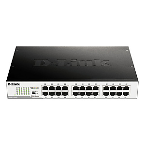 D-Link DGS-1024D, Non-géré, Gigabit Ethernet (10/100/1000), Full duplex, Grille de montage, 1U D-Link DGS-1024D, Non-géré, Gigabit Ethernet (10/100/1000), Full duplex, Grille de montage, 1U