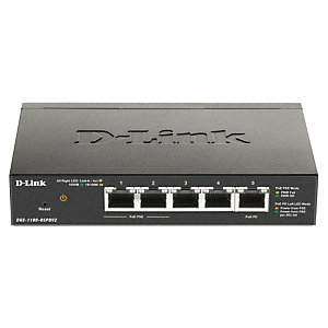 D-Link DGS-1100-05PDV2, Gestionado, Gigabit Ethernet (10/100/1000), Bidireccional completo (Full duplex), Energía sobre Ethernet (PoE) D-Link DGS-1100-05PDV2, Gestionado, Gigabit Ethernet (10/100/1000), Bidireccional completo (Full duplex), Energía sobre Ethernet (PoE)