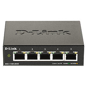D-Link DGS-1100-05V2, Gestionado, L2, Gigabit Ethernet (10/100/1000)