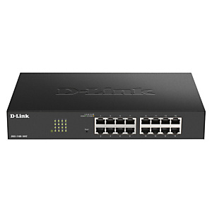 D-Link DGS-1100-16V2, Géré, L2, Gigabit Ethernet (10/100/1000), Full duplex, Grille de montage D-Link DGS-1100-16V2, Géré, L2, Gigabit Ethernet (10/100/1000), Full duplex, Grille de montage