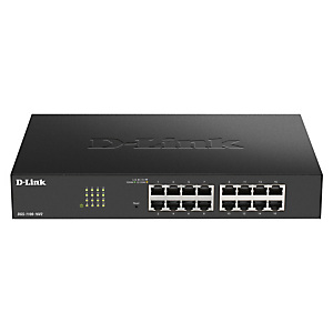 D-Link DGS-1100-16V2, Gestionado, Gigabit Ethernet (10/100/1000), Bidireccional completo (Full duplex)