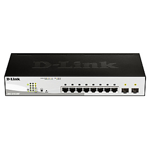 D-Link DGS-1210-08P, Géré, L2, Gigabit Ethernet (10/100/1000), Full duplex, Connexion Ethernet, supportant l'alimentation via ce port (PoE), Grille de D-Link DGS-1210-08P, Géré, L2, Gigabit Ethernet (10/100/1000), Full duplex, Connexion Ethernet, supportant l'alimentation via ce port (PoE), Grille de