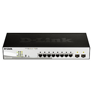 D-Link DGS-1210-08P, L2, Gigabit Ethernet (10/100/1000), Bidireccional completo (Full duplex), Energía sobre Ethernet (PoE), Montaje en rack D-Link DGS-1210-08P, L2, Gigabit Ethernet (10/100/1000), Bidireccional completo (Full duplex), Energía sobre Ethernet (PoE), Montaje en rack