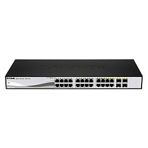 D-Link DGS-1210-24P, L2, Gigabit Ethernet (10/100/1000) D-Link DGS-1210-24P, L2, Gigabit Ethernet (10/100/1000)