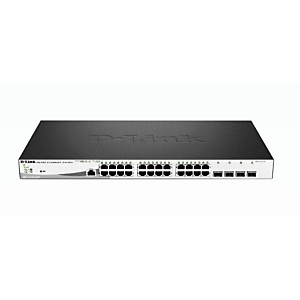 D-Link DGS-1210-28MP, Gestionado, L2, Gigabit Ethernet (10/100/1000), Energía sobre Ethernet (PoE), Montaje en rack, 1U D-Link DGS-1210-28MP, Gestionado, L2, Gigabit Ethernet (10/100/1000), Energía sobre Ethernet (PoE), Montaje en rack, 1U