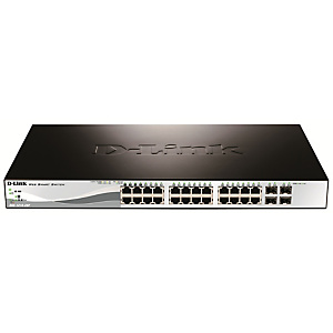 D-Link DGS-1210-28P, Gestionado, L2, Bidireccional completo (Full duplex), Energía sobre Ethernet (PoE), Montaje en rack, 1U D-Link DGS-1210-28P, Gestionado, L2, Bidireccional completo (Full duplex), Energía sobre Ethernet (PoE), Montaje en rack, 1U