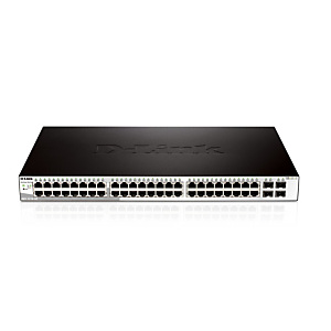 D-Link DGS-1210-52, Gestionado, L2, Gigabit Ethernet (10/100/1000), Bidireccional completo (Full duplex), Montaje en rack, 1U D-Link DGS-1210-52, Gestionado, L2, Gigabit Ethernet (10/100/1000), Bidireccional completo (Full duplex), Montaje en rack, 1U