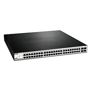 D-Link DGS-1210-52MP, Géré, L2, Gigabit Ethernet (10/100/1000), Connexion Ethernet, supportant l'alimentation via ce port (PoE), Grille de montage, 1U D-Link DGS-1210-52MP, Géré, L2, Gigabit Ethernet (10/100/1000), Connexion Ethernet, supportant l'alimentation via ce port (PoE), Grille de montage, 1U