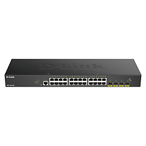 D-Link DGS-1250-28X, Géré, L3, Gigabit Ethernet (10/100/1000), Full duplex, Grille de montage