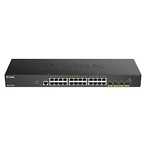 D-Link DGS-1250-28X, Géré, L3, Gigabit Ethernet (10/100/1000), Full duplex, Grille de montage D-Link DGS-1250-28X, Géré, L3, Gigabit Ethernet (10/100/1000), Full duplex, Grille de montage