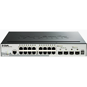 D-Link DGS-1510-20, Gestionado, L3, Gigabit Ethernet (10/100/1000), Bidireccional completo (Full duplex), Montaje en rack D-Link DGS-1510-20, Gestionado, L3, Gigabit Ethernet (10/100/1000), Bidireccional completo (Full duplex), Montaje en rack