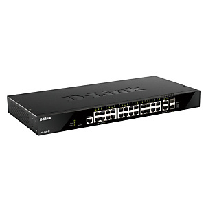 D-Link DGS-1520-28, Gestionado, L3, 10G Ethernet (100/1000/10000), 1U D-Link DGS-1520-28, Gestionado, L3, 10G Ethernet (100/1000/10000), 1U