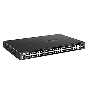 D-Link DGS-1520-52MP, Géré, L3, Gigabit Ethernet (10/100/1000), Connexion Ethernet, supportant l'alimentation via ce port (PoE), Grille de montage, 1U D-Link DGS-1520-52MP, Géré, L3, Gigabit Ethernet (10/100/1000), Connexion Ethernet, supportant l'alimentation via ce port (PoE), Grille de montage, 1U