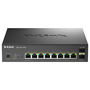 D-Link DMS-1250-10SPL, Géré, 2.5G Ethernet (100/1000/2500), Connexion Ethernet, supportant l'alimentation via ce port (PoE), Grille de montage DMS-125 D-Link DMS-1250-10SPL, Géré, 2.5G Ethernet (100/1000/2500), Connexion Ethernet, supportant l'alimentation via ce port (PoE), Grille de montage DMS-125