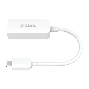 D-Link DUB-E250, Alámbrico, USB Tipo C, Ethernet, 2500 Mbit/s, Blanco