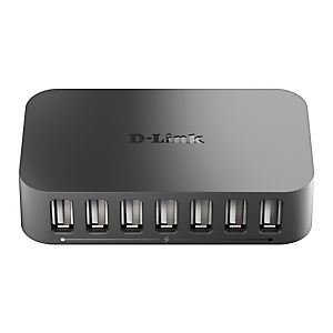 D-Link DUB-H7, USB 2.0 Type-B, USB 2.0, 480 Mbit/s, Noir, FCC, CE, C-Tick, VCCI, IC, RoHS, 5 DC DUB-H7/B D-Link DUB-H7, USB 2.0 Type-B, USB 2.0, 480 Mbit/s, Noir, FCC, CE, C-Tick, VCCI, IC, RoHS, 5 DC DUB-H7/B