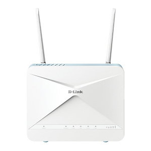 D-Link EAGLE PRO AI Routeur AX1500 4G G415, Wi-Fi 6 (802.11ax), Bi-bande (2,4 GHz / 5 GHz), Ethernet/LAN, 4G, Bleu, Blanc, Routeur G415/E D-Link EAGLE PRO AI Routeur AX1500 4G G415, Wi-Fi 6 (802.11ax), Bi-bande (2,4 GHz / 5 GHz), Ethernet/LAN, 4G, Bleu, Blanc, Routeur G415/E