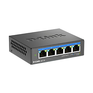 D-Link Switch non administrable 5 ports multi-Gigabit 2,5G, Non-géré, L2, 2.5G Ethernet (100/1000/2500) DMS-105/E D-Link Switch non administrable 5 ports multi-Gigabit 2,5G, Non-géré, L2, 2.5G Ethernet (100/1000/2500) DMS-105/E