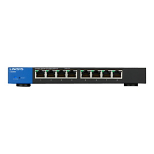 Linksys Smart Switch Gigabit de 8 puertos (LGS308), Gestionado, Gigabit Ethernet (10/100/1000) LGS308-EU Linksys Smart Switch Gigabit de 8 puertos (LGS308), Gestionado, Gigabit Ethernet (10/100/1000) LGS308-EU