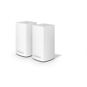Linksys Velop, 1267 Mbit/s, 400 Mbit/s, 867 Mbit/s, 1000 Mbit/s, IEEE 802.11a,IEEE 802.11ac, Multi User MIMO WHW0102-EU Linksys Velop, 1267 Mbit/s, 400 Mbit/s, 867 Mbit/s, 1000 Mbit/s, IEEE 802.11a,IEEE 802.11ac, Multi User MIMO WHW0102-EU