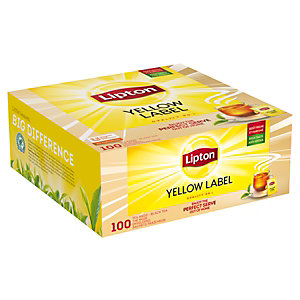 lipton tè yellow label (confezione 100 pezzi)