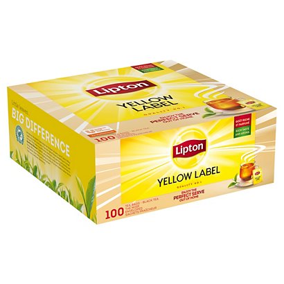 Lipton Tè yellow label  (confezione 100 pezzi)