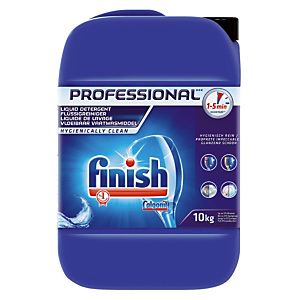 Liquide de lavage lave-vaisselle cycle court Finish Calgonit 10 L Liquide de lavage lave-vaisselle cycle court Finish Calgonit 10 L