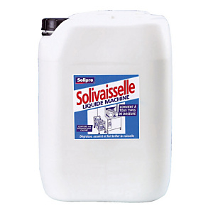 Liquide de lavage lave-vaisselle cycle court Solivaisselle de Solipro 20 L Liquide de lavage lave-vaisselle cycle court Solivaisselle de Solipro 20 L