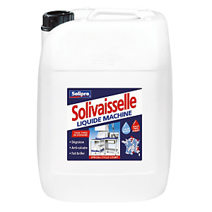 Liquide lave-vaisselle cycle court eaux dures Solivaisselle 20 L Liquide lave-vaisselle cycle court eaux dures Solivaisselle 20 L