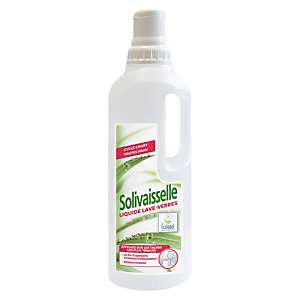 Liquide lave-verre ultra-dégraissant écologique Solivaisselle 1 L Liquide lave-verre ultra-dégraissant écologique Solivaisselle 1 L