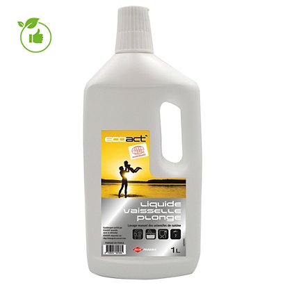 Liquide vaisselle écologique HACCP Ecoact' citron 1 L