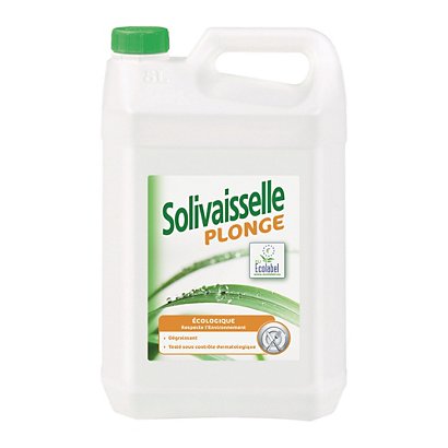 Liquide vaisselle écologique Solivaisselle de Solipro Plonge 5 L