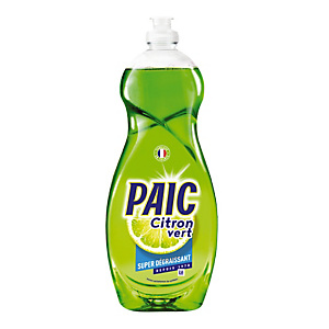Liquide vaisselle concentré Paic citron vert 750 ml Liquide vaisselle concentré Paic citron vert 750 ml