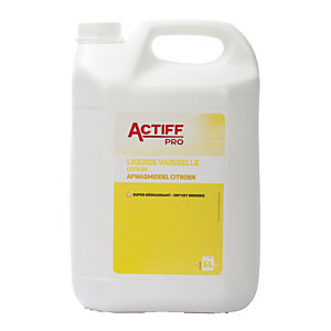 Liquide vaisselle économique Actiff Pro citron 5 L