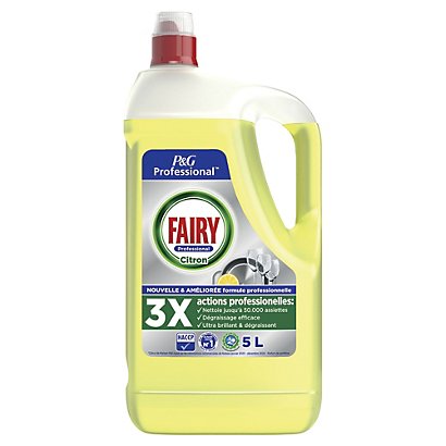Liquide vaisselle Fairy citron 5 L - 1
