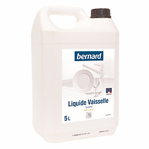 Liquide vaisselle main Bernard, bidon de 5 L Liquide vaisselle main Bernard, bidon de 5 L