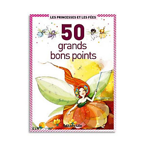 LITO DIFFUSION Boîte de 50 grandes images Princesses et fées