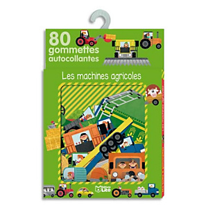 LITO DIFFUSION Boîte de 80 gommettes les machines agricoles LITO DIFFUSION Boîte de 80 gommettes les machines agricoles