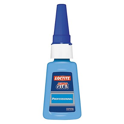Loctite Colle liquide extra-forte Super Glue 3 Professionnel - Flacon 20g