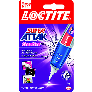 Loctite Super Attak Perfect Pen Adesivo universale istantaneo Loctite Super Attak Perfect Pen Adesivo universale istantaneo