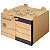Loeff's Patent Contenitore Jumbo Container, 42,5 x 40 x 28 cm, Marrone (confezione 15 pezzi) - 1