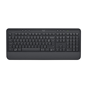Logitech 920-010995, Sans fil, Bluetooth, Clavier à membrane, AZERTY, Graphite, Souris incluse Logitech 920-010995, Sans fil, Bluetooth, Clavier à membrane, AZERTY, Graphite, Souris incluse