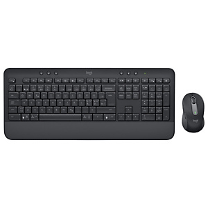 Logitech 920-011010, Sans fil, Bluetooth, Clavier à membrane, QWERTY, Graphite, Souris incluse Logitech 920-011010, Sans fil, Bluetooth, Clavier à membrane, QWERTY, Graphite, Souris incluse
