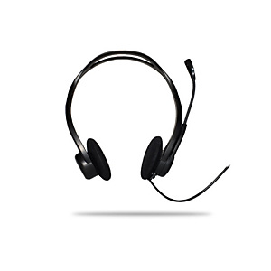 Logitech 960 USB, Alámbrico, 20 - 20000 Hz, Llamadas/Música, Auriculares, Negro 981-000100 Logitech 960 USB, Alámbrico, 20 - 20000 Hz, Llamadas/Música, Auriculares, Negro 981-000100