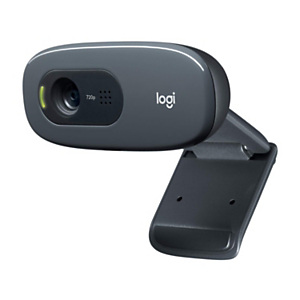Logitech C270 Webcam HD, negra Logitech C270 Webcam HD, negra