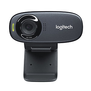 Logitech C310, 5 MP, 1280 x 720 Pixeles, 720p, USB, Negro, Recortar 960-001065