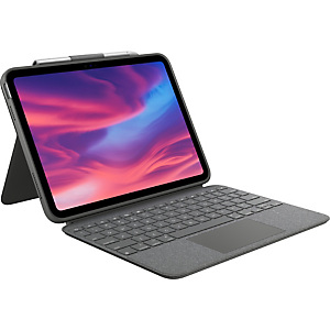 Logitech Combo Touch, iPad (10th gen) Model: A2696, A2757, A2777, Gris, Oxford Grey, Resistente a rayones, Spill-resistant, Funda con teclado Documentación 920-011382 Logitech Combo Touch, iPad (10th gen) Model: A2696, A2757, A2777, Gris, Oxford Grey, Resistente a rayones, Spill-resistant, Funda con teclado Documentación 920-011382