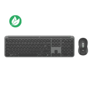 Logitech Ensemble clavier-souris sans fil MK950 - Clavier Slim - Bluetooth et récepteur USB Logi Bolt - Noir Logitech Ensemble clavier-souris sans fil MK950 - Clavier Slim - Bluetooth et récepteur USB Logi Bolt - Noir