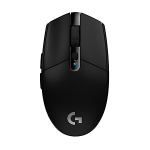 Logitech G G305, mano derecha, Óptico, RF Wireless + Bluetooth, 12000 DPI, 1 ms, Negro 910-005283 Logitech G G305, mano derecha, Óptico, RF Wireless + Bluetooth, 12000 DPI, 1 ms, Negro 910-005283
